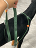 好狗寵物（howgo）Howgo寵物訓(xùn)練P繩狗牽引繩狗繩子遛狗帶小中大型犬p鏈防爆沖半P鏈 【不卡毛升級款】山野綠 訓(xùn)練p繩 曬單實拍圖