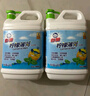 白貓 檸檬薄荷洗潔精2kg*8瓶（整箱裝） A類食品用祛油除腥青檸薄荷香 曬單實(shí)拍圖