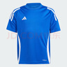 阿迪達斯（adidas）童裝25夏男童足球運動短袖球衣兒童速干舒爽比賽T恤足球衫IS1032 曬單實拍圖