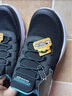 Skechers斯凱奇閃穿鞋兒童時(shí)尚休閑鞋懶人一腳蹬春秋款透氣運動(dòng)鞋403834L 黑色/藍色/BKBL 36 曬單實(shí)拍圖