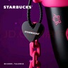 星巴克（Starbucks）杯子 多彩夏日系列大容量吸管杯 高顏值桌面杯 男女士送禮 不銹鋼吸管杯1280ml 曬單實拍圖