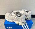 adidas 貝果鞋 ASTIR經(jīng)典復(fù)古厚底增高老爹鞋男女阿迪達(dá)斯三葉草   灰色   38 曬單實拍圖