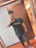 NASAWASSUP謝霆鋒演唱會同款美式高街水洗做舊短袖t恤男夏季寬松純棉上衣服 黑色S490-SSY XL 【建議130斤-150斤】 曬單實拍圖