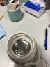 西多米玻璃杯水杯女士高硼硅茶水分離大容量高顏值便攜辦公耐高溫泡茶杯 曬單實(shí)拍圖