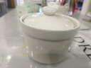 陶瓷燉盅隔水燉帶蓋蒸蛋羹專用碗家用湯盅燉罐煲湯燕窩小號(hào)耐高溫 中號(hào)400ml燉盅(送勺)可蒸煮微波 曬單實(shí)拍圖