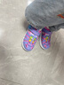 Skechers斯凱奇夏季童鞋女童涼鞋包頭護腳透氣魔術(shù)貼沙灘鞋公主鞋302721L 曬單實(shí)拍圖