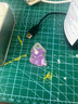 SMVP熱縮片diy套裝diy手工制作a40.03mm半透明熱縮片已打磨花發(fā)簪掛件 【0.3MM熱縮片】10張 A4（約30*20CM）贈送珠鏈*10 曬單實(shí)拍圖
