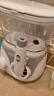 拜爾（BAIR） H6家用沖牙器600ML家庭裝大水箱臺(tái)式插電電動(dòng)洗牙器正畸潔牙機(jī)水牙線牙齒清潔器清潔口腔送家人 白色 5支噴頭 曬單實(shí)拍圖