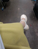 達(dá)芙妮超高跟瑪麗珍鞋女粗跟增高單鞋英倫風(fēng)配裙子百搭小皮鞋女 米色38 曬單實(shí)拍圖