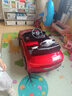 倍貝樂(lè )兒童電動(dòng)車(chē)四輪汽車(chē)可坐人帶遙控小孩寶寶玩具童車(chē)四驅可駕駛汽車(chē) 標配紅【單驅+大電瓶+藍牙早教】 曬單實(shí)拍圖