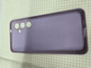 GGUU適用三星S24手機殼S24plus保護套s24ultra新款S23高級感女samsung液態(tài)硅膠Galaxy鏡頭全包+防摔s22 草紫色-洛可可格紋小馬 三星GalaxyS24Plus 曬單實拍圖