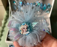 星星泡銀河艾莎公主小女孩生日禮物5-6-10歲玩具8-12歲兒童玩具女孩發(fā)飾禮盒 曬單實拍圖