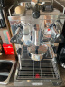 惠家（WPM） KD310家商两用意式半自动咖啡机专业三加热泵压式手动家用花式奶泡咖啡自动按键 KD-310银色+ZD-17N银色 实拍图