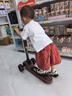 KAZAM卡贊姆兒童可折疊滑板車 2-6歲寶寶溜溜車 可坐可騎滑多功能 曬單實拍圖