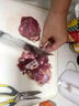 柒島內蒙古新鮮純羊肉生鮮去骨羊腿肉純肉羊后腿肉涮火鍋燒烤烤肉肉餡 頂配 純肉 羊腿肉*凈重4-4.2斤 曬單實拍圖