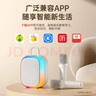 索愛(ài)（soaiy）sk68唱歌k歌音箱麥克風(fēng)一體無(wú)線(xiàn)藍(lán)牙家用便攜式音響話(huà)筒AI語(yǔ)音助手ktv兒童禮物 小度版 蘋(píng)果白 曬單實(shí)拍圖