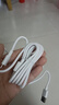 USB轉ype-c充電線6A閃充適用于華為vivo榮耀OPPO/三星快充配件 2條裝 曬單實拍圖