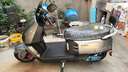 立馬電動摩托車開拓者 500里長續(xù)航1000W電機(jī)72V38Ah石墨烯電池外賣家用出行智能電瓶車 極地灰 曬單實拍圖