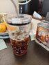 圓舍高顏值帶吸管杯子玻璃喝水杯超大容量咖啡杯冰美式冷飲杯女生網(wǎng)紅 小號學霸杯-550ml【帶吸管禮包】 曬單實拍圖
