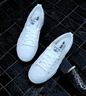 adidas NIZZA PLATFORM厚底增高運(yùn)動(dòng)帆布鞋男女阿迪達(dá)斯三葉草   白   38.5 曬單實(shí)拍圖