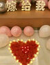 蒂詩(shī)卡（DISKA）求婚布置裝飾驚喜浪漫場(chǎng)景告表白儀式感臥室內外燈氣球中秋情人節 嫁給我布置套裝 曬單實(shí)拍圖
