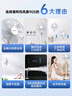 澳柯瑪加大金屬風網遙控落地扇/電風扇/家用辦公室風扇/臺扇/靜電子定時輕音空氣循環(huán)臺式小風扇905(Y) 曬單實拍圖