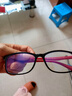ZRSHA自然莎負離子眼鏡防藍光防輻射瑞軒 自然莎能量保健護目眼鏡 糖果紅色 曬單實(shí)拍圖