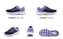 斯凱奇（Skechers）暮光鞋丨運動跑鞋男女款高回彈輕質(zhì)吸震綁帶休閑鞋七夕禮物 女款-海軍藍色/薰衣草色/NVLV 36.5 曬單實拍圖