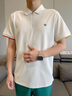 威爾勝（Wilson）官方25夏季新款男士ON THE DAILY透氣吸濕速干網球運動短袖POLO衫 WM20083512GYC-豆腐灰 L /180/100A 曬單實拍圖