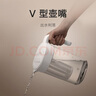 米家便攜tritan水杯 大容量運(yùn)動(dòng)塑料杯子 耐高溫男女士茶杯 600mL白色 曬單實(shí)拍圖