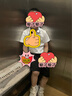 蘿卜唄唄（LUOBOBEIBEI）兒童襯衣夏季男童韓版翻領(lǐng)襯衫中小童時尚打底衫 白色 120  曬單實拍圖