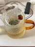 憶壺茶（YIHUTEA）泡茶壺玻璃耐高溫加厚泡茶壺茶水分離大容量水壺煮茶家用辦公茶具 【1000ML大容量】錘紋玻璃壺 曬單實拍圖