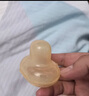 世喜安撫奶嘴0-3-6個月防脹氣 新生嬰兒夜用扁頭哄睡 全硅膠超輕air款 曬單實拍圖