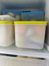 特百惠（Tupperware）新冷凍保鮮盒2.5升雪影款冷藏冷凍兩用大型保鮮盒 2.5升雪影冷凍4件套黃色 曬單實(shí)拍圖