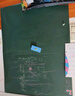 磁力寶 綠色 60x50cm 黑板墻貼磁性可移除不傷墻 可擦寫無塵小黑板家用環(huán)保綠板 學(xué)生兒童涂鴉墻記事板 曬單實(shí)拍圖