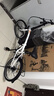 大行（DAHON）HAT061折疊自行車20英寸6速成人男女通勤休閑變速單車 白色 曬單實(shí)拍圖