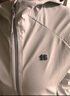 KOLON SPORT/可隆軟殼夾克 女子戶(hù)外運動(dòng)防風(fēng)防水透濕連帽修身外套 LKJK5MNT08-CR 淡鵝黃 M 165/88A 曬單實(shí)拍圖
