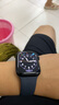 Apple/蘋(píng)果 Watch SE 智能手表GPS款44毫米午夜色鋁金屬表殼午夜色運(yùn)動(dòng)型表帶M/L MXF83CH/B 曬單實(shí)拍圖