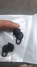 Masentek 適用華為Freelace Pro2藍(lán)牙耳機(jī)耳帽耳塞套 HUAWEI軟硅膠套替換配件 運(yùn)動(dòng)防滑防掉 黑大1對(duì) 曬單實(shí)拍圖