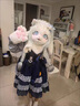 拉迪圖k系獸頭成品獸裝原創(chuàng)獸頭kig洛麗塔定制頭套可愛穿戴cos耳朵兒童 女成品隨機(jī)獸頭【可參加漫展】 曬單實(shí)拍圖