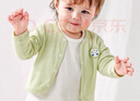 愛貝迪拉嬰兒開衫春夏薄款空調(diào)衫新生兒外出上衣毛衣純棉小外套長袖針織衫 曬單實拍圖