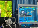 影馳沐光MAX海景房電腦機箱白色（ATX/TYPE-C/快拆結構/360水冷位/40系顯卡/兼容背插主板/配零件盒） 曬單實(shí)拍圖