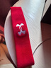 安德瑪（Under Armour）運動發(fā)帶男女籃球跑步裝備瑜伽健身吸汗頭巾止汗帶頭戴導(dǎo)汗帶紅色 曬單實拍圖