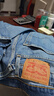 Levi's李維斯冰酷系列25春夏新款男士502錐型涼感防曬藍(lán)色牛仔褲 藍(lán)色 36 (32) 曬單實(shí)拍圖