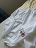 POUM短袖T恤男夏季潮流簡(jiǎn)約純棉上衣港風(fēng)寬松休閑潮牌體恤衫 MSL-C671白色 2XL 【建議150-165斤】 曬單實(shí)拍圖
