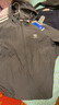 adidas經(jīng)典三條紋運(yùn)動(dòng)連帽夾克外套男女春季新款阿迪達(dá)斯三葉草 深灰   M 曬單實(shí)拍圖