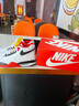 耐克（NIKE）男鞋秋季新款運動(dòng)鞋AIR FLIGHT 89氣墊休閑鞋AJ4兄弟款實(shí)戰籃球鞋 經(jīng)典中幫白紅黑/AJ4兄弟款/熱賣(mài) 44 曬單實(shí)拍圖