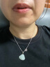 六桂福珠寶 PT950鉑金項鏈 星光素鏈 白金項鏈女 PT0300046 1.2g 曬單實拍圖