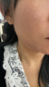 潮宏基PT950鉑金耳釘女士計價 摩登 EEP40000514 一對款約0.65g 曬單實拍圖