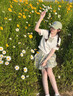 CEENIUjk制服套裝女2025夏新款百褶裙日系甜美學(xué)院風(fēng)高腰半身裙小個(gè)子 檸檬海鹽 （裙子+短袖襯衫+領(lǐng)結(jié)） S （80-95斤） 曬單實(shí)拍圖